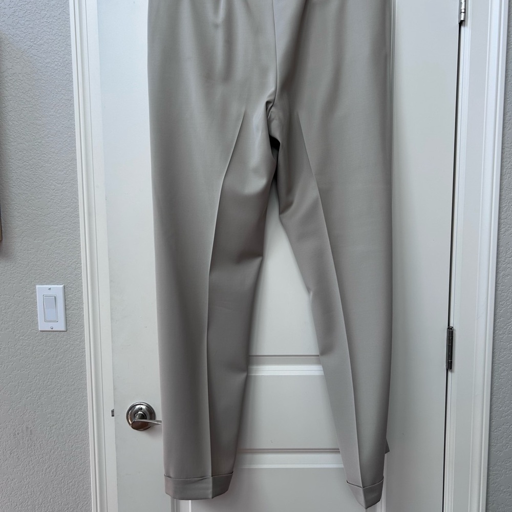 Vintage Polo Ralph Lauren pleated cuffed Extrafine Virgin Wool trousers. 38 6R - Picture 5 of 14